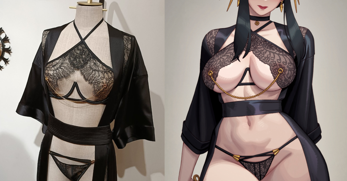 Spy Family’s Yor Briar French Lingerie By RizDraws