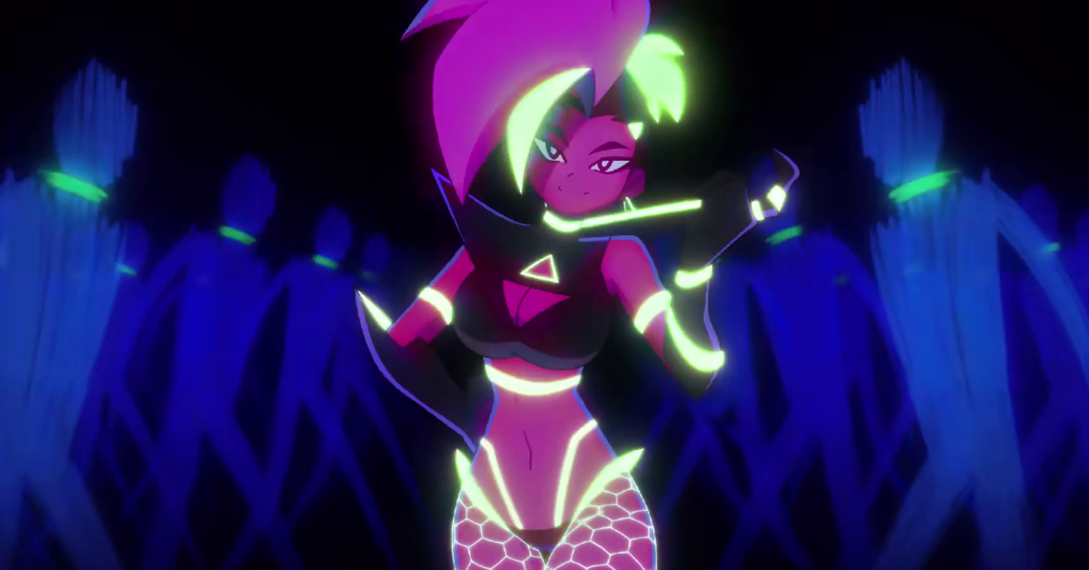 Moika The Futuristic Music Loving OC By Artist MoikaLoop